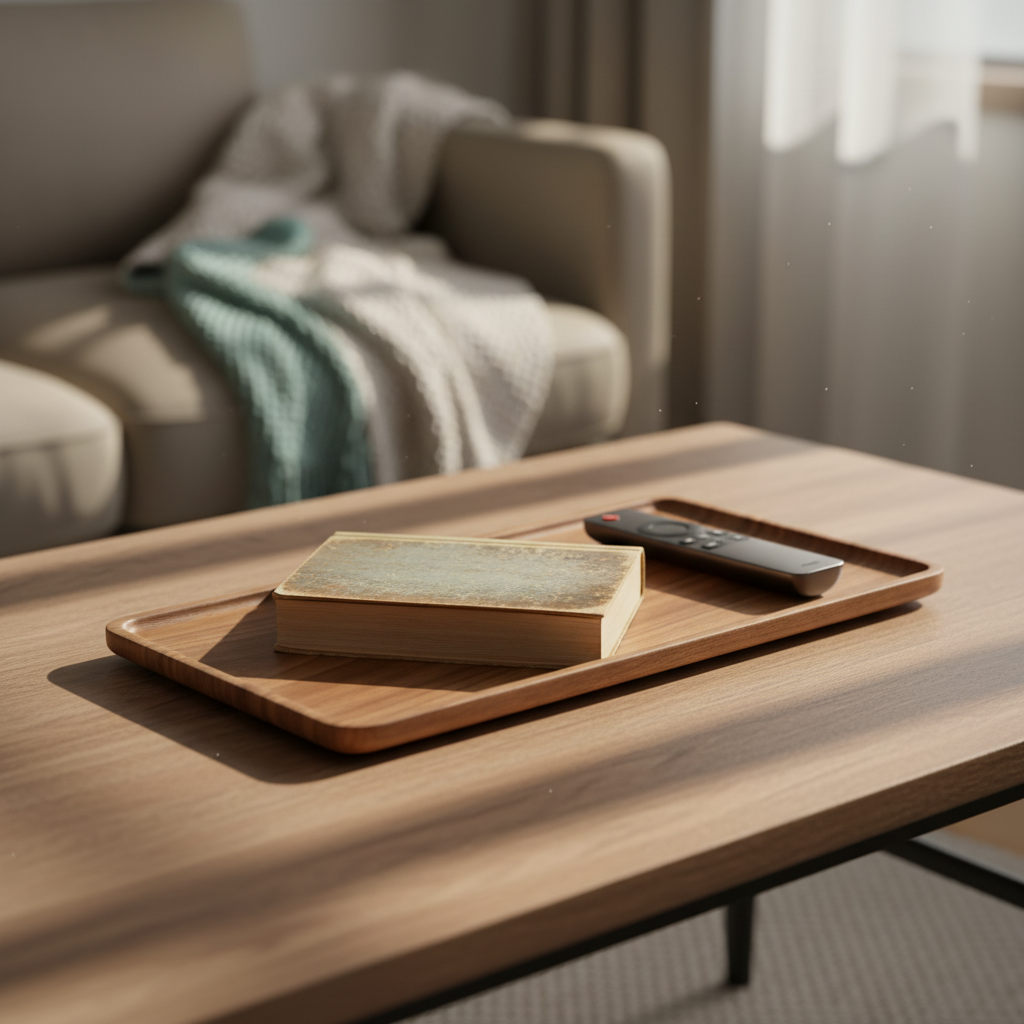 Elegant Wooden Tray