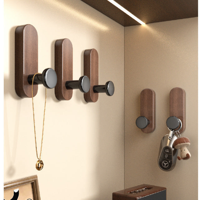 Walnut/Beech Wall Hooks